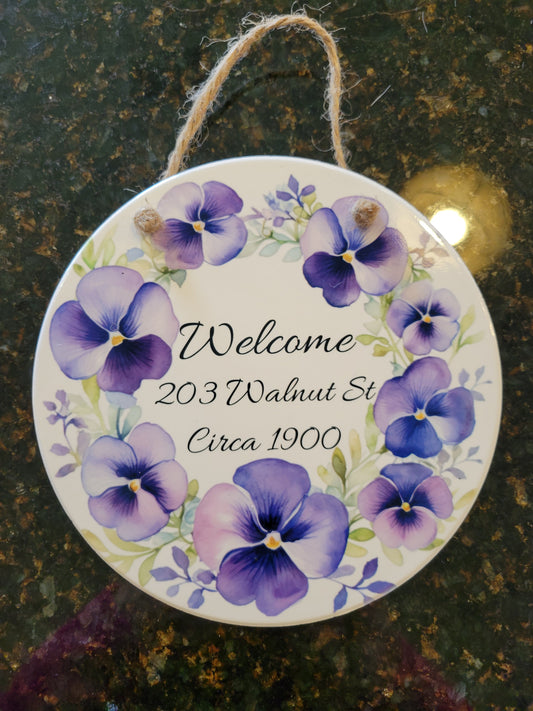 Create-your-own Totally Custom Wall Plaque