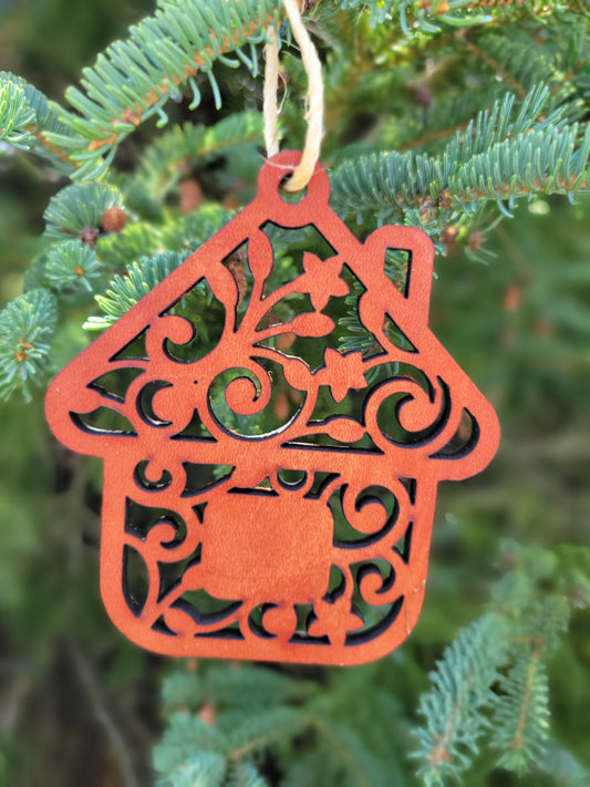 Moo-velous House Themed Christmas Ornaments