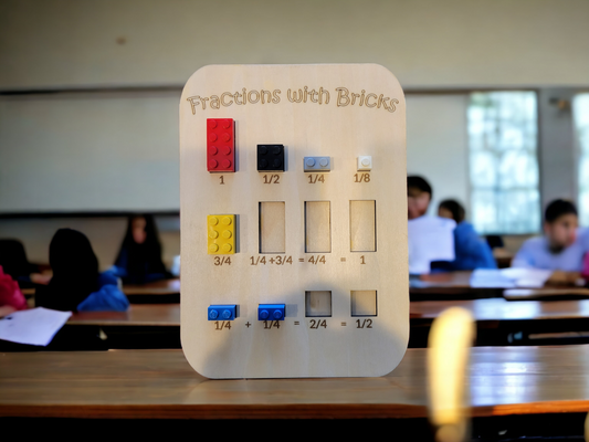 Learn Fractions with Lego Bricks