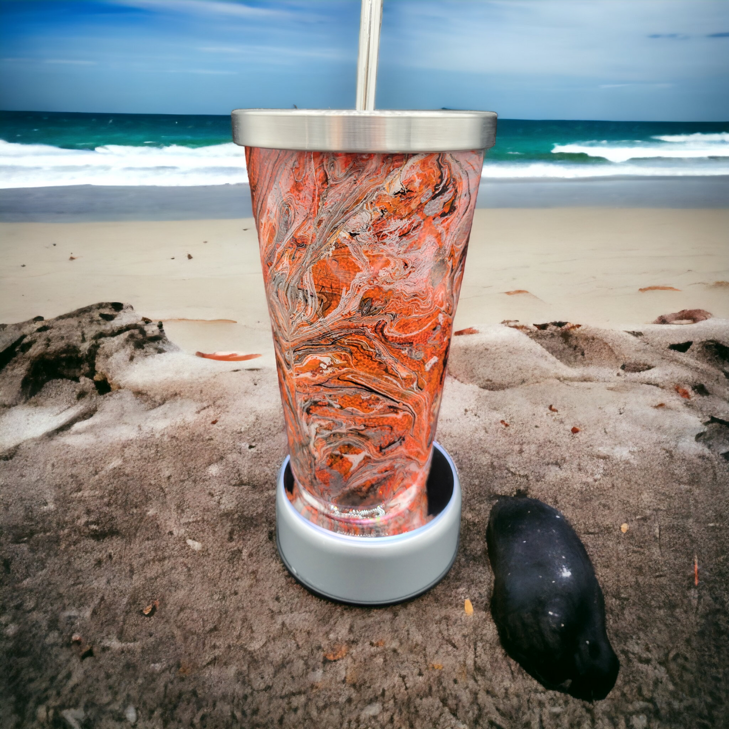 Red Tide 19 oz Stainless Steel Tumbler