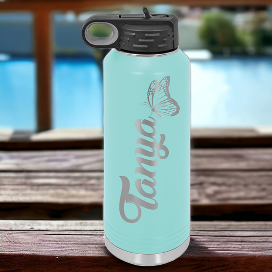 Custom Engraved 40oz Water Bottle Polar Camel Brand