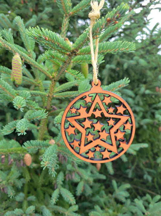 Moo-velous Star Themed Christmas Ornaments